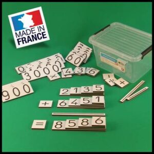 cartes des nombres - Montessori - Pedabox- 01